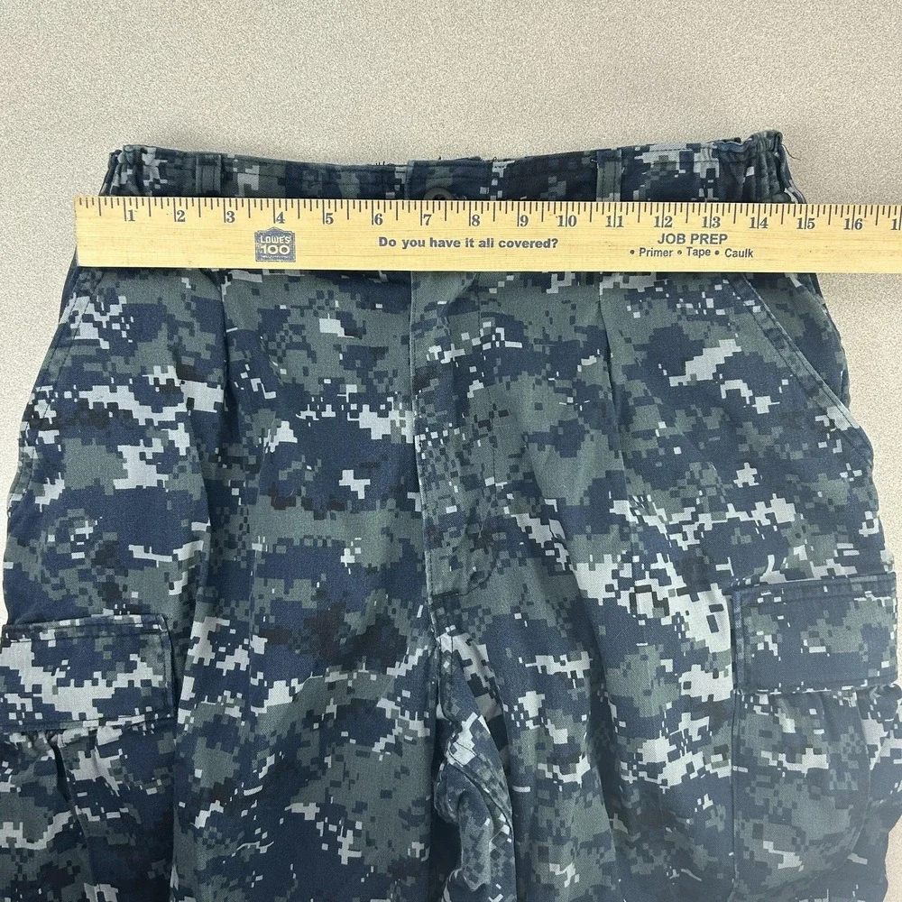 US Navy NWU‎ Type I Uniform Set Mens ST Blue Digital Camo Shirt Cargo Pants
